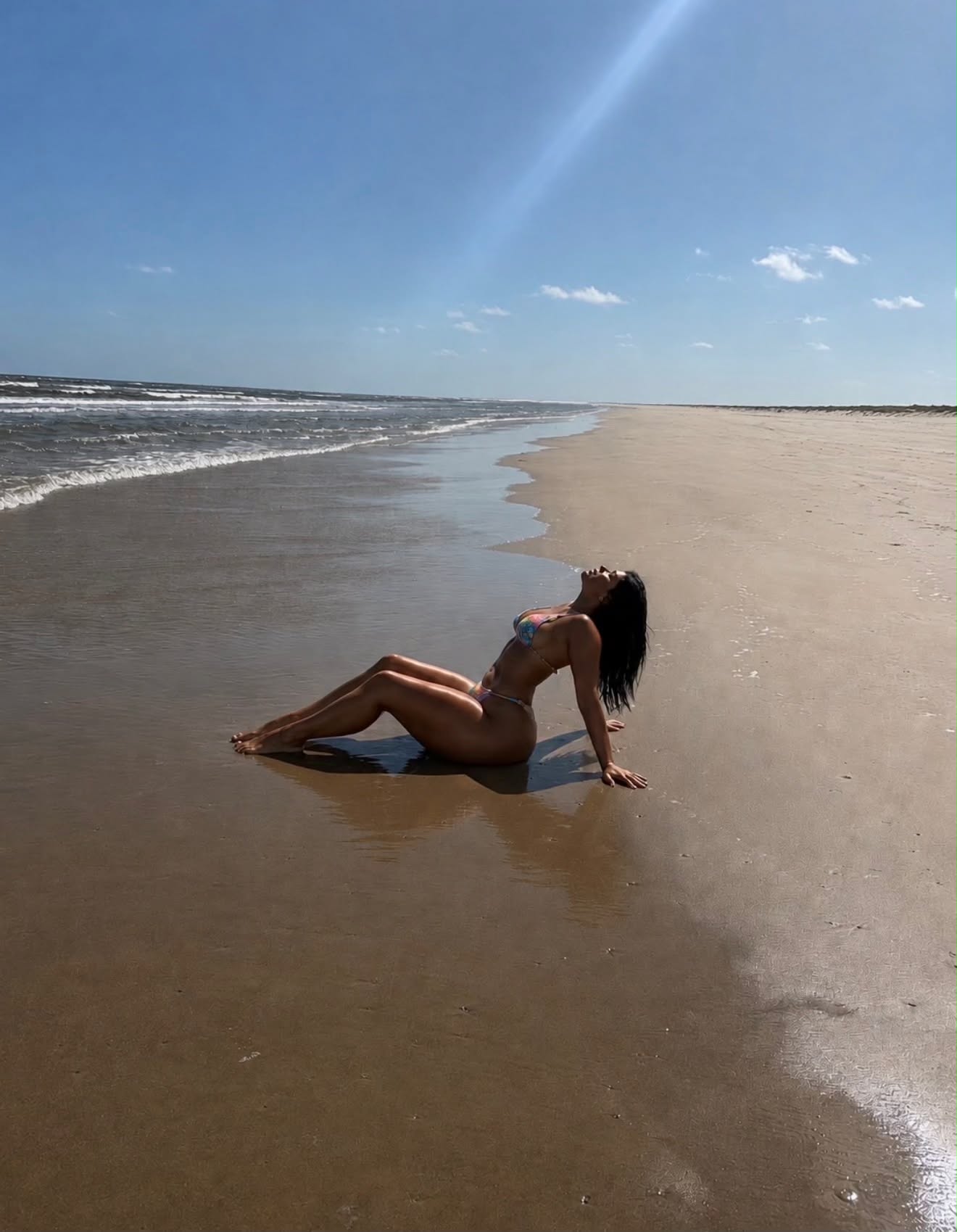 Beach moment